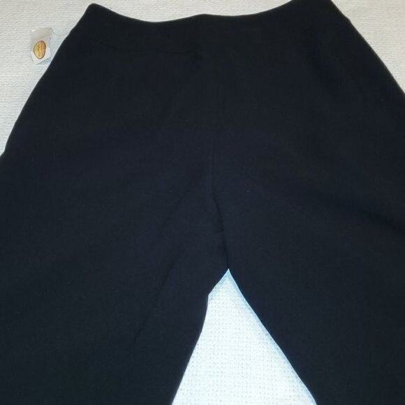 Talbots Lined High Waisted Wide Leg Zip & Clasp Closure Dress Sz 4 Pants - Picture 5 of 14